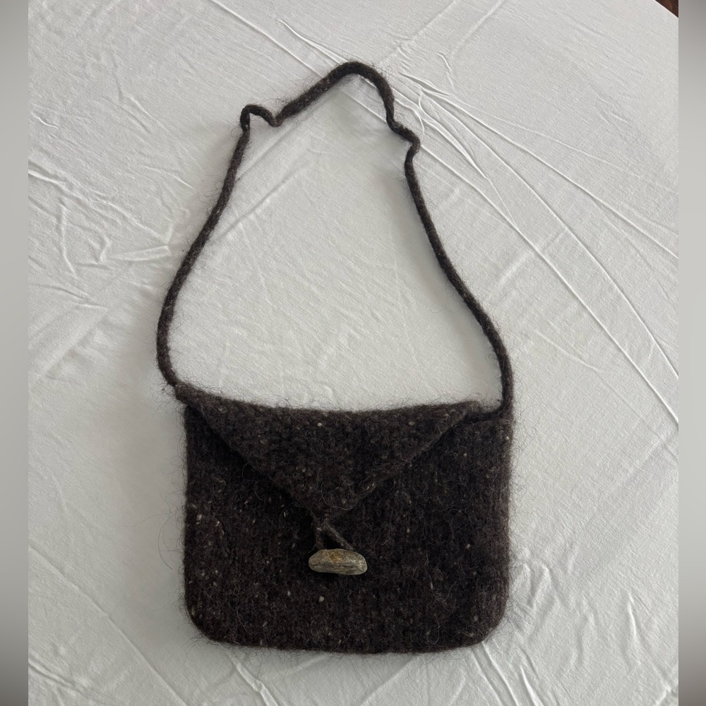 Wool Shoulder Bag